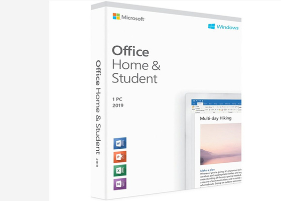 Σπίτι και σπουδαστής 2019 του Microsoft Office για το σε απευθείας σύνδεση κλειδί ενεργοποίησης PC